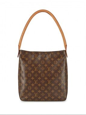 Louis Vuitton Looping GM Monogram Canvas Shoulder Bag Made in France
